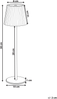 Tischlampe POMBEIRO Metall Pastellrosa Bild 2