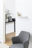 Wandboard >Joliet< in weiss, Stahl - 50x7x15cm (BxHxT) Bild 2
