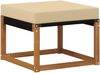 vidaXL Outdoor-Sofagarnitur mit Kissen 4 pcs Natur und Beige 3381873 Bild 5