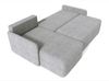 Selsey 'Bloom' Ecksofa mit Schlaffunktion, Bouclé-Bezug in Grau, 92 x 212 x 142 cm Bild 4