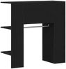 vidaXL Flurschrank mit Regal Schwarz Eichen-Optik 97,5 x 37 x 99 cm 862791 Bild 2