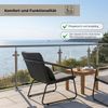 Kettler GENTLE Lounge Sessel 0107608-7770 Anthrazit Bild 4
