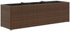 vidaXL Pflanzkübel mit 3 Töpfen 2 Stk. Braun 105x30x32 cm Poly Rattan 3210523 Bild 5