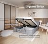 FDM Polsterbett modern mit Bettkasten MADE IN EU - mit hochwertigem Velours Bezug (verfügbar 90x200 120x200 140x200 160x200 180x200cm, Bettrahmen, Bett, Optional mit Matratze bestellbar, mit großen gepolsterten Kopfteil, mit Bettkasten zum aufklappen),... Bild 2