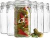Mäser 113966 Gothika Einmachglas, Einweckglas, 1,45l, mit Bügelverschluss, klar (6er Pack) Bild 2
