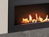 Wohnwand Option in Kaschmir mit Kamin und LED 260 cm Bild 3
