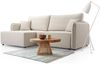 Selsey 'Kassian' Ecksofa mit Schlaffunktion und Bettkasten, hellbeige, links Bild 2