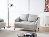 2-Sitzer Stoffsofa grau HOBRO Bild 3