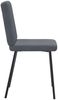 vidaXL Esszimmerstühle 6 Stk. Dunkelgrau Samt 3315557 Bild 5