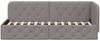 vidaXL Eckbettgestell Taupe 80 x 200 cm Stoff 42016484 Bild 5