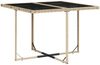 vidaXL 5-tlg. Garten-Essgruppe mit Kissen Beige Poly Rattan 3278025 Bild 3