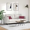 vidaXL Sofakissen 2 pcs Weinrot 50 x 30 cm Stoff 42013613 Bild 4