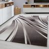Kurzflor Teppich Paolo Läufer - 80x150 cm - Braun Bild 2