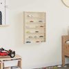 vidaXL Wanddisplay-Case mit Regal Beige 40 x 8,5 x 54 cm Sperrholz 42015624 Bild 3