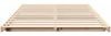 vidaXL Bettrahmen Braun 135 x 190 cm Massives Kiefernholz 873079 Bild 5