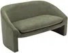 Vente-unique - OSSANA Sofa Stoff Grün - B 74 cm x H 74 cm x L 137 cm Bild 3