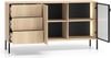 Selsey 'Barnee' – Sideboard mit beleuchteter Glasvitrine, Eichenholzoptik, 160 cm Bild 4