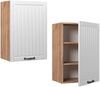 Hängeschrank Fame-Line Weiß Landhaus 50 cm Vicco Bild 5