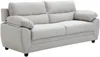 Vente-unique - MANOA Couchgarnitur Stoff Beige - B 82 cm x H 88 cm x L 163 cm201 cm Bild 4