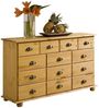 IDIMEX Schubladenschrank Sideboard Colmar, massives Kiefernholz gebeizt mit 11 Schubladen Bild 2