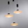 LED Hängelampe, Höhenverstellbar, dimmbar, schwarz, D 53 cm Bild 5