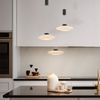 LED Hängelampe, Höhenverstellbar, dimmbar, schwarz, D 53 cm Bild 3
