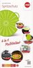 Emsa Spritzschutzdeckel Spritzschutz Smart Kitchen, (1-tlg, 1x Spritzschutz), Mikrowellenabdeckung Küchensieb Topfuntersetzer Bild 2