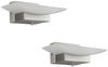 2er SET LED Wandleuchten Silber mit Schalter, dimmbar & CCT, Breite 20cm Bild 2