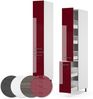 Apothekerschrank Fame-Line Bordeaux Hochglanz 30 cm Vicco Bild 5