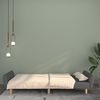 vidaXL Schlafsofa 2-Sitzer Hellgrau Stoff 375852 Bild 3