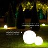 s.luce Globe pro langlebige Garten Außenkugel Weiß Weiß Ø 30cm Bild 3
