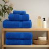 vidaXL Premium Gästetücher SOLUND 2 Stk. Blau 30x50 cm 600 g/m² 137182 Bild 3