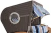 Strandkorb Werdum XL Teak PE grey Dessin 580 Bild 4