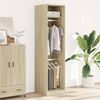 vidaXL Kleiderschrank Sonoma-Eiche 50x50x200 cm Holzwerkstoff 3307785 Bild 3