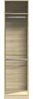 vidaXL Kleiderschrank Sonoma-Eiche 50x50x200 cm Holzwerkstoff 3307785 Bild 4
