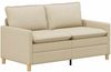vidaXL Sofa Creme 156 x 81 x 87,5 cm Stoff 42028837 Bild 2