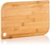 Batvik Bambus-Schneidebrett 38 x 1,5 x 27 cm messerschonend Saftrille Natur Bild 3