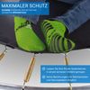 KINETIC SPORTS Premium Outdoor Trampolin 'Ultimate Pro' für Kinder und Erwachsene, AirMAXX Sprungtuch, mit Leiter, Fieberglas, bis zu 160 kg, Sunset Orange, Ø 305 cm Bild 5
