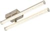 LED Deckenleuchte, chrom, Kristalle, beweglich, L 50 cm Bild 5