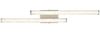 LED Deckenleuchte, chrom, Kristalle, beweglich, L 50 cm Bild 4