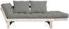 KARUP DESIGN Futonsofa BEAT Gestell Natur Matratze Grau Bild 3