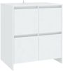 vidaXL Sideboards 2 Stk. Weiß 70x41x75 cm Holzwerkstoff 3098089 Bild 4