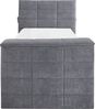 ED EXCITING DESIGN Boxspringbett Denver, inkl. Motor, Topper und motorisierter TV-Halterung bis 40 Zoll Bild 3