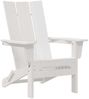 vidaXL Gartenstuhl 2 pcs Weiß 80,5 x 74,5 x 92 cm Polyethylen 3335818 Bild 4