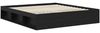 vidaXL Bettrahmen Schwarz 200 x 200 cm Massives Kiefernholz 3411705 Bild 5