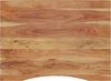 vidaXL Schreibtischplatte 100x80x2,5 cm Rechteckig Massivholz Akazie 370175 Bild 2