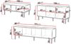 Wohnzimmer-Set Aropo I (Farbe: Nuss Warmia) Bild 5