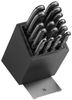 Messerblock Flextec / Messerblöcke, Edelstahl, Holz, Silber, Schwarz, 16 x 25 x 27 cm Bild 2