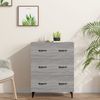 vidaXL Sideboard, Holz Grau Sonoma, 69,5 x 34 x 90 cm Bild 2