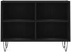 vidaXL TV-Schrank Schwarz 69,5x30x50 cm Holzwerkstoff 826965 Bild 4